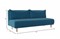 Диван прямой Смайл Blue без подлокотников - фото 152755