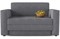 Диван прямой Берг (Гольф) Грей 140 аккордеон-евро - фото 152932