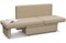 Кушетка Полонез с ящиком для хранения Бежевая рогожка тахта - фото 153100