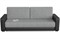 Диван прямой Монако Дарк Грей Еврокнижка - фото 153217