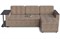 Диван Угловой Атланта Классик Браун со столом дельфин - фото 153291