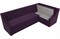 Кухонный диван Мерлин Велюр Лилак угловой - фото 153339