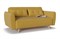 Диван-кровать улитка Шельда желтый - фото 153842