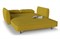Диван-кровать улитка Шельда желтый - фото 153845