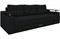 Диван прямой Лотос Блэк еврокнижка - фото 154041