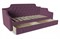 Диван прямой Капитоне Колибри Violet стяжка - фото 154261
