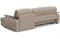 Диван угловой Денвер Бежевая рогожка Аккордеон - фото 155457