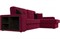 Диван угловой Брюссель Вельвет Red - фото 155529