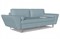 Диван прямой Лорен еврокнижка светло-голубой - фото 155589