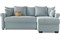Диван угловой Рейн Pastel дельфин - фото 155893 Диван угловой Рейн Pastel дельфин - фото 155893