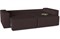 Диван прямой трансформер Марлон Dark brown - фото 156668