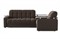 Диван угловой Денвер Choco Аккордеон - фото 157364