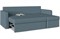 Диван угловой Александр-2 дельфин blue - фото 157537