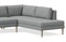 Диван угловой Анд 1 Тесла Grey - фото 157945