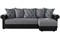 Диван угловой Слим (Сохо) Грей еврокнижка - фото 158515