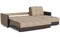 Диван угловой Карина Беж аккордеон - фото 158690