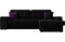 Диван угловой Брюссель Вельвет Black - фото 158745