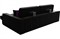 Диван угловой Брюссель Вельвет Black - фото 158749