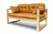Диван прямой Астер Мини оранжевый сосна - фото 158792