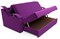 Диван Швеция 3 violet аккордеон - фото 159493