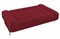 Диван прямой Анна  Красный книжка - фото 159536