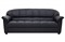 Диван прямой трехместный Монарх Black - фото 160282