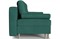 Диван прямой Белфаст Tesla Green еврокнижка без локтей - фото 160417