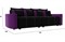 Диван прямой Бристоль Вельвет Black-Фиолетовый - фото 160505