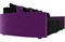 Диван прямой Бристоль Вельвет Black-Фиолетовый - фото 160509