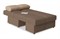 Диван угловой Лира (Оливер) Brown еврокнижка трансформер - фото 160564
