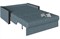 Диван прямой Милена (Сантос) blue Аккордеон - фото 160792