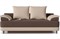 Диван прямой Монтилья 2 браун/беж еврокнижка - фото 160862