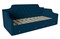 Диван прямой Капитоне Колибри Blue стяжка - фото 161006