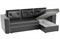 Диван угловой Принстон Eco-leather Black еврокнижка - фото 161348
