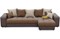 Диван угловой Дубай Brown Еврокнижка - фото 161405