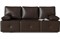 Диван прямой Хавьер еврокнижка коричневый - фото 161578