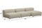 Диван модульный угловой Фиджи-7 Beige - фото 167668