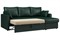 Диван угловой Риммини Верде кожаный - фото 168239
