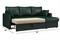 Диван угловой Риммини Верде кожаный - фото 168242