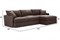 Диван модульный угловой Марсия Brown - фото 168443