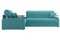 Диван угловой Денвер Plush Blue - фото 168445