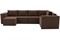 Диван модульный Лофт П-образный Brown - фото 168489