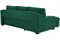 Диван угловой Непал Изумруд - фото 168554