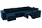 Диван модульный Лофт П-образный Нави - фото 168560