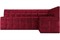 Кухонный диван Атлас Вельвет Бархат Red - фото 169042