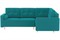 Диван модульный угловой Белфаст Plush Blue - фото 169271