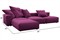Диван модульный угловой Фиджи Фиолет - фото 169438