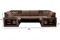 Диван модульный Андерсен Brown П-образный - фото 169441