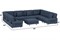 Диван модульный угловой Багама П-образный малый - фото 169474