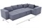 Диван модульный Лофт П-образный Grey - фото 169494